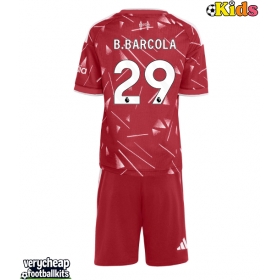 Liverpool Bradley Barcola #29 Replica Home Minikit 2026-27 Short Sleeve (+ pants)